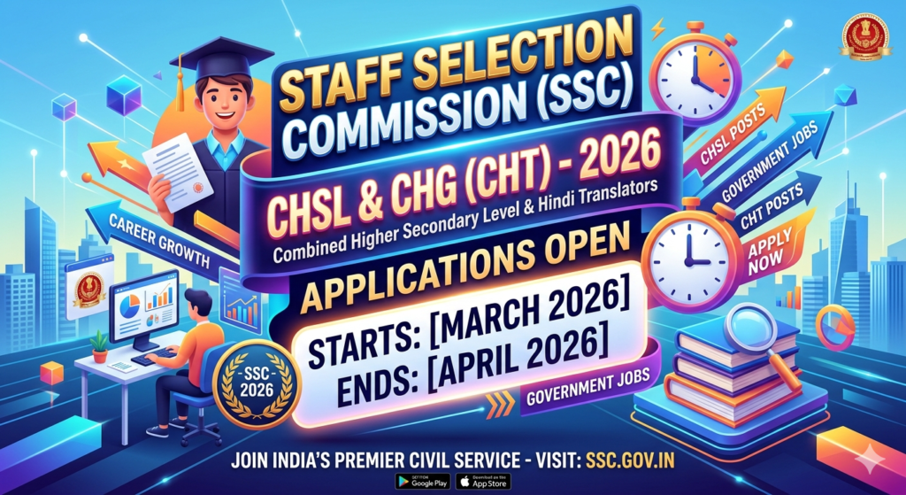 SSC Combined Hindi Translators Online Form 2026 